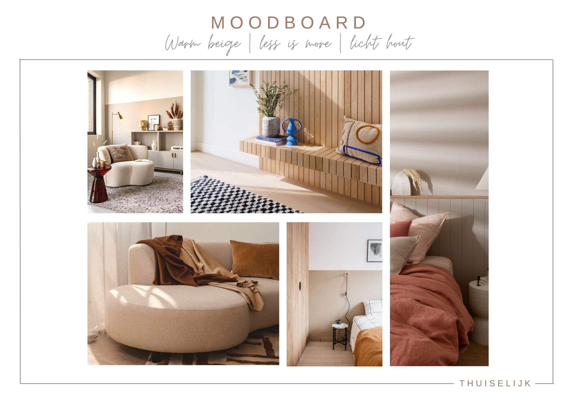 Moodboard - tinyhouse vakantiepark