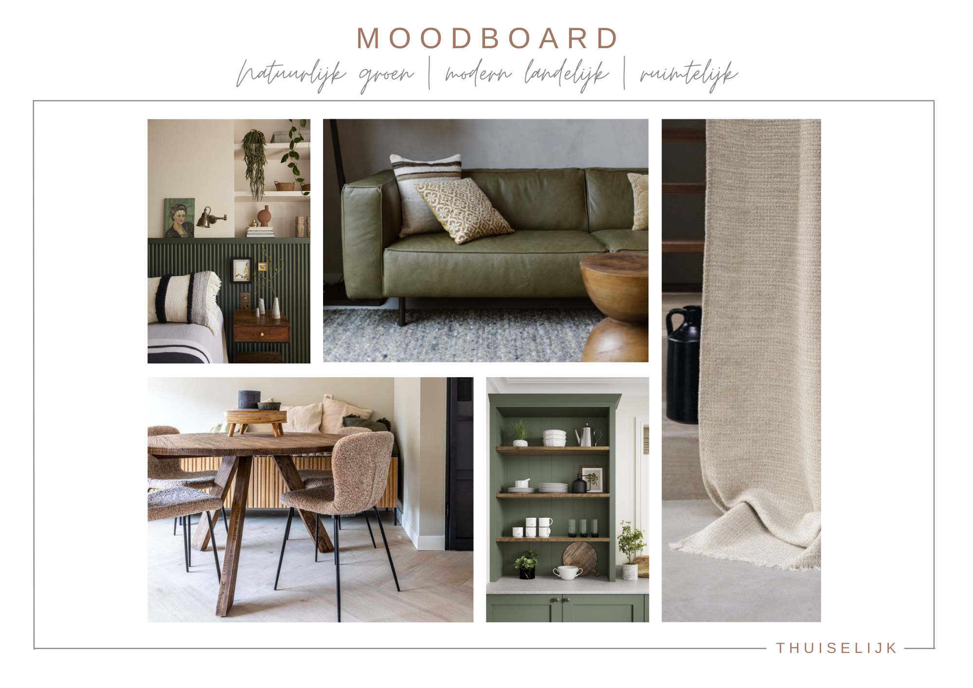 Moodboard - bungalow vakantiepark