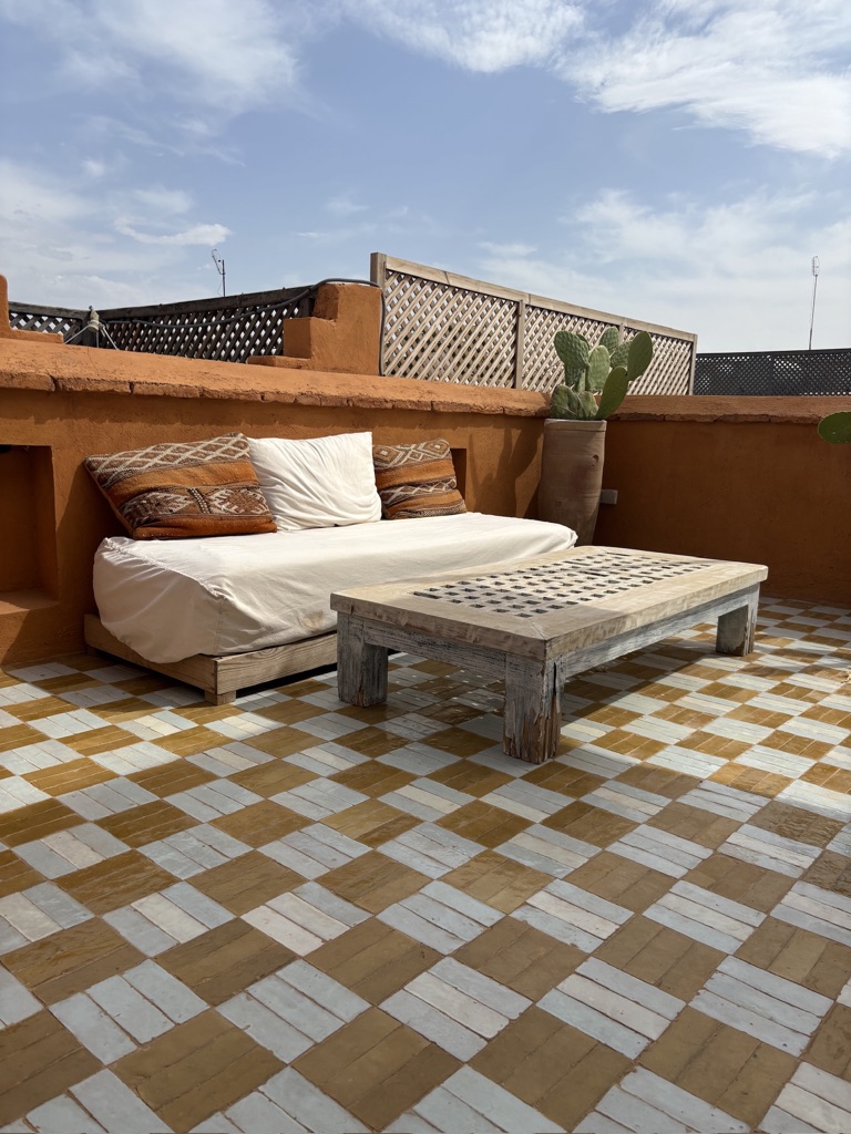 Dakterras van riad Dar Baraka & Karam in Marrakesh