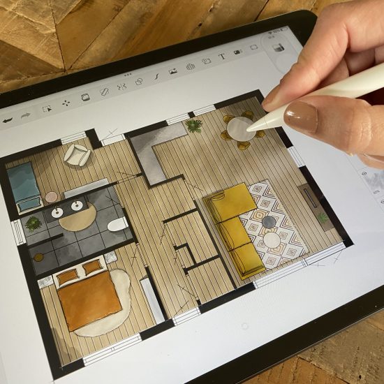 Plattegrond tekenen op de iPad